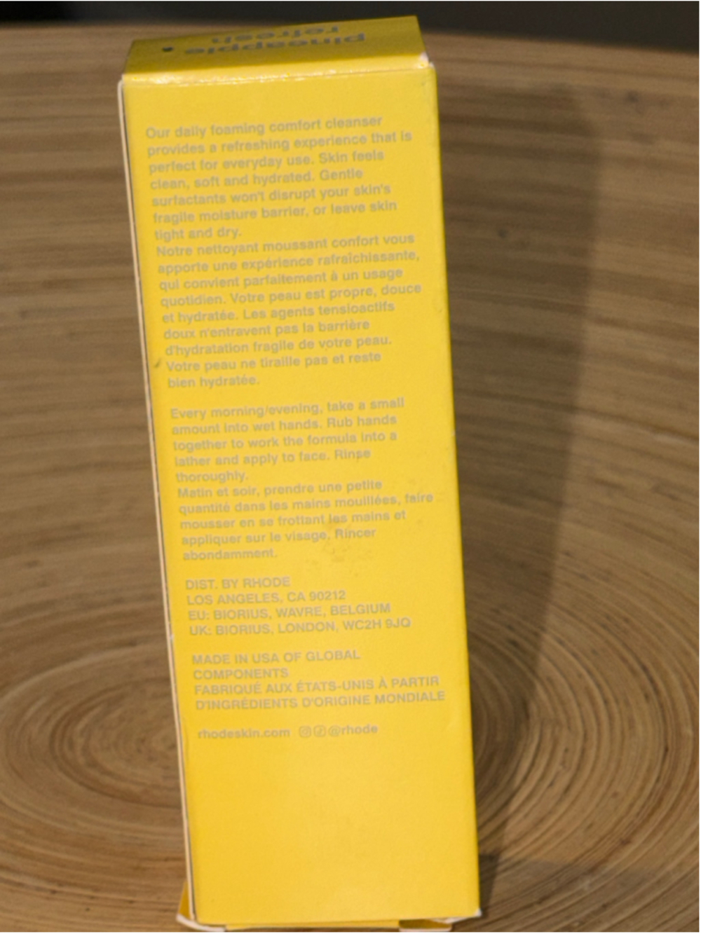 Women's rhode Pineapple Refresh PGA Daily Cleanser - Picture 3 of 5